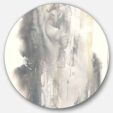 Gold Glamour Direction II - Abstract Circle Metal Wall Decor